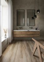 Виниловый ламинат AlixFloor City Line SPC Дуб вельвет коричневый 1220х183х5мм арт-ALX1034-1 — фото 8, Виниловый ламинат