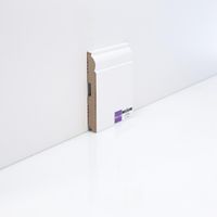 Плинтуса Deartio Эконом Белый МДФ 2050х120х16 мм арт-W04-120 — фото 7, Напольные плинтусы