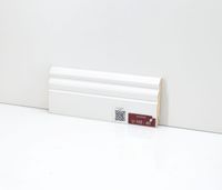 Плинтуса Deartio Премиум Белый МДФ 2050х80х18 мм арт-U 105-80 — фото 6, Напольные плинтусы