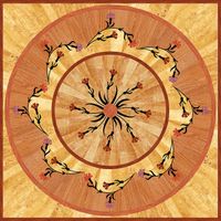 Художественный паркет Da Vinci Розетка 26-229 — фото 1, Художественный паркет