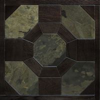 Модульный паркет Da Vinci с камнем 26-006-00377 — фото 1, Модульный паркет