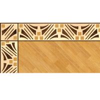Художественный паркет Da Vinci паркетный бордюр 26-130 — фото 1, Художественный паркет
