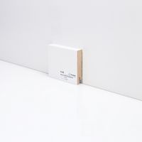 Плинтус напольный Ликорн K-06 Белый — фото 2, Напольные плинтусы