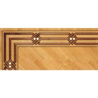 Художественный паркет Da Vinci паркетный бордюр 26-176 — фото 1, Художественный паркет