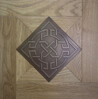 Модульный паркет Da Vinci с металлом 26-006-00520 — фото 1, Модульный паркет