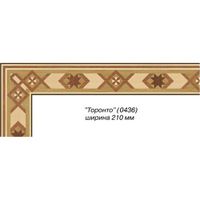 Художественный паркет Da Vinci паркетный бордюр 26-060 — фото 1, Художественный паркет