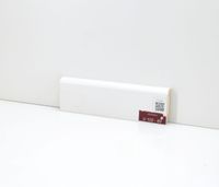 Плинтуса Deartio Премиум Белый МДФ 2050х60х16 мм арт-U 102-60 — фото 4, Напольные плинтусы