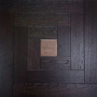 Модульный паркет Da Vinci с металлом 26-006-00524 — фото 1, Модульный паркет