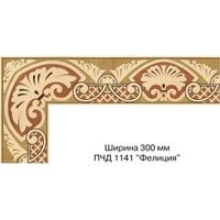 Художественный паркет Da Vinci паркетный бордюр 26-098 — фото 1, Художественный паркет