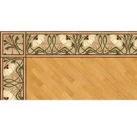 Художественный паркет Da Vinci паркетный бордюр 26-004 — фото 1, Художественный паркет