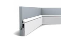 Плинтус напольный Orac Decor SX186 перекрывающий — фото 9, Напольные плинтусы