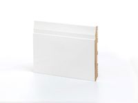 Плинтус напольный Ликорн K-23 Белый — фото 1, Напольные плинтусы