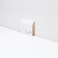 Плинтус напольный Ликорн K-26 Белый — фото 1, Напольные плинтусы