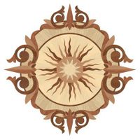 Художественный паркет Da Vinci Розетка 26-072 — фото 1, Художественный паркет