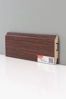 Плинтус напольный Cosca Decor Ясень Коньяк — фото 3, Напольные плинтусы