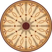 Художественный паркет Da Vinci Розетка 26-047 — фото 1, Художественный паркет