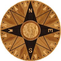 Художественный паркет Da Vinci Розетка 26-014 шлифованная под лакировку на объекте — фото 1, Художественный паркет