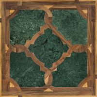 Модульный паркет Da Vinci с камнем 26-006-00456 — фото 1, Модульный паркет