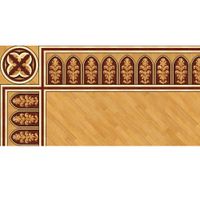 Художественный паркет Da Vinci паркетный бордюр 26-014 — фото 1, Художественный паркет