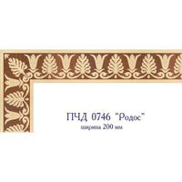 Художественный паркет Da Vinci паркетный бордюр 26-081 — фото 1, Художественный паркет