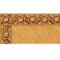 Художественный паркет Da Vinci паркетный бордюр 26-116 — фото 1, Художественный паркет