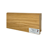 Плинтус напольный Deartio Скандинавский дуб светлый B302-12 — фото 1, Напольные плинтусы