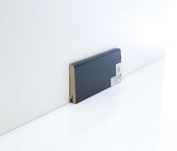 Товар: Плинтуса Deartio Премиум Черный МДФ 2050х80х16 мм арт-U 101-80 - фото 1 Плинтуса Deartio Премиум Черный МДФ 2050х80х16 мм арт-U 101-80 — фото 1, Напольные плинтусы