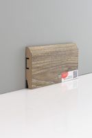 Плинтус напольный Cosca Decor Дуб Серебристый — фото 2, Напольные плинтусы