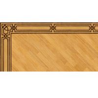 Художественный паркет Da Vinci паркетный бордюр 26-013 — фото 1, Художественный паркет