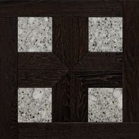 Модульный паркет Da Vinci с камнем 26-006-00401 — фото 1, Модульный паркет