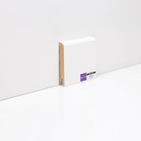 Плинтуса Deartio Эконом Белый МДФ 2050х100х16 мм арт-W02-100 — фото 4, Напольные плинтусы