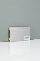 Плинтус напольный Solid UHD 05/80 Дуб серебристый — фото 1, Напольные плинтусы