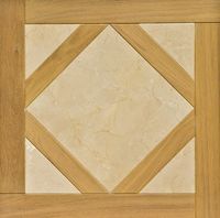 Модульный паркет Da Vinci с камнем 26-006-00427 — фото 1, Модульный паркет