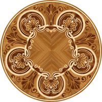 Художественный паркет Da Vinci Розетка 26-007 шлифованная под лакировку на объекте — фото 1, Художественный паркет