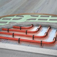 Подложка Solid ЛИСТОВАЯ ПОДЛОЖКА С ВЫРУБКОЙ ДЛЯ ТЕПЛОГО ПОЛА 3мм — фото 1, Подложка