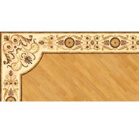 Художественный паркет Da Vinci паркетный бордюр 26-108 — фото 1, Художественный паркет