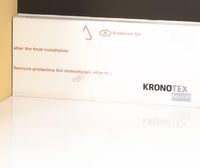 Плинтус напольный Kronotex Aqua 80 Белый — фото 2, Напольные плинтусы