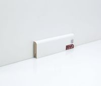 Плинтуса Deartio Премиум Белый МДФ 2050х60х16 мм арт-U 102-60 — фото 7, Напольные плинтусы