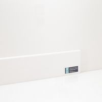 Плинтус напольный Alpine Floor Белый матовый ECO 11-00 — фото 1, Напольные плинтусы