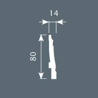 Плинтус напольный Cosca Decor PX024 — фото 2, Напольные плинтусы