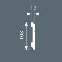 Плинтус напольный Cosca Decor PX005 — фото 4, Напольные плинтусы