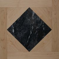 Модульный паркет Da Vinci с камнем 26-006-00424 — фото 1, Модульный паркет