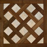 Модульный паркет Da Vinci с камнем 26-006-00410 — фото 1, Модульный паркет