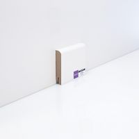 Плинтуса Deartio Эконом Белый МДФ 2050х80х16 мм арт-W02-80 — фото 7, Напольные плинтусы