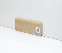 Плинтуса Deartio Древесные декоры Дуб Янтарный МДФ 2050х80х16 мм арт-B202-10 — фото 1, Напольные плинтусы