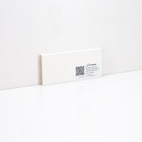 Плинтус напольный Ликорн Вставка в скрытый плинтус под покраску для световой ленты — фото 4, Напольные плинтусы