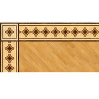 Художественный паркет Da Vinci паркетный бордюр 26-137 — фото 1, Художественный паркет