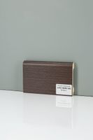 Плинтус напольный Solid UHD 05/80 Венге — фото 2, Напольные плинтусы