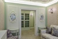 Модульный паркет Da Vinci Авторский проект Квартирный Вопрос "Акварель" диз. Лелы Кавторадзе — фото 8, Модульный паркет