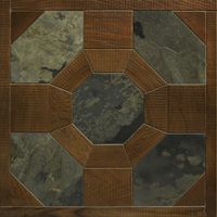 Модульный паркет Da Vinci с камнем 26-006-00378 — фото 1, Модульный паркет